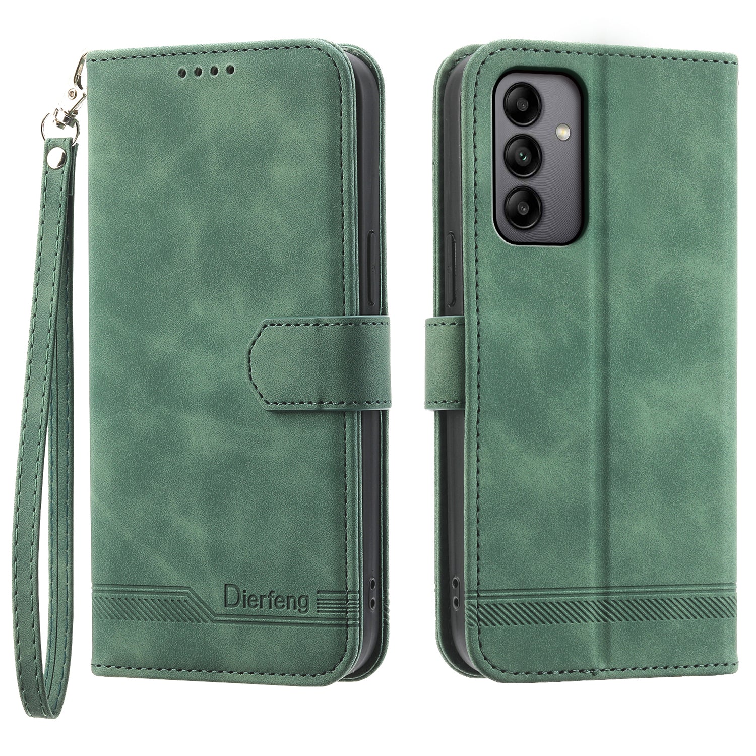 DIERFENG DF-03 For Samsung Galaxy A05s 4G Case Slim-Fit PU Leather Stand Cover Phone Shell Wallet DIERFENG DF-03 For Samsung Galaxy A05s 4G Case Slim-Fit PU Leather Stand Cover Phone Shell Wallet